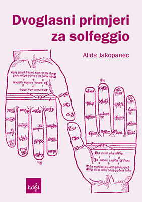 Naslovnica knjige Dvoglasni primjeri za solfeggio
