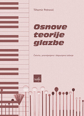 Naslovnica knjige Osnove teorije glazbe. Treće, promijenjeno i dopunjeno izdanje